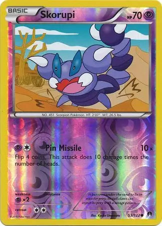 Skorupi 53/122 (XY - BREAKpoint)  - Reverse Holofoil | Good Games Adelaide SA