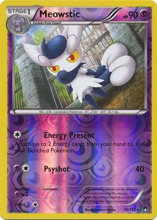 Meowstic 59/122 (XY - BREAKpoint)  - Reverse Holofoil | Good Games Adelaide SA