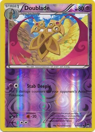 Doublade 61/122 (XY - BREAKpoint)  - Reverse Holofoil | Good Games Adelaide SA