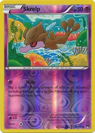 Skrelp 63/122 (XY - BREAKpoint)  - Reverse Holofoil | Good Games Adelaide SA