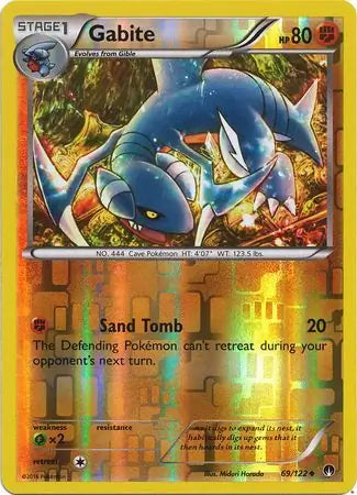 Gabite 69/122 (XY - BREAKpoint)  - Reverse Holofoil | Good Games Adelaide SA