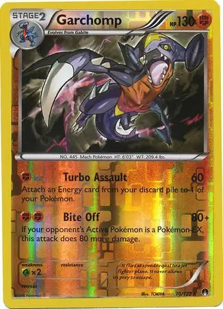 Garchomp 70/122 (XY - BREAKpoint)  - Reverse Holofoil | Good Games Adelaide SA