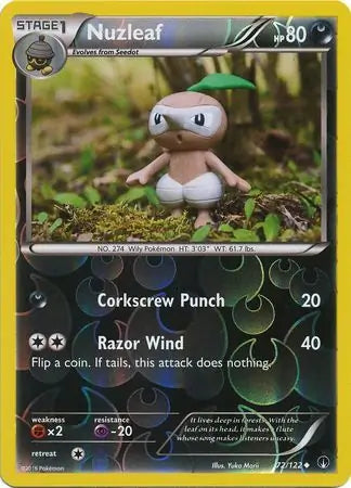 Nuzleaf 72/122 (XY - BREAKpoint)  - Reverse Holofoil | Good Games Adelaide SA