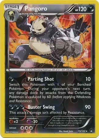 Pangoro 75/122 (XY - BREAKpoint)  - Reverse Holofoil | Good Games Adelaide SA