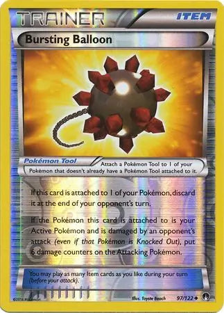 Bursting Balloon 97/122 (XY - BREAKpoint)  - Reverse Holofoil | Good Games Adelaide SA