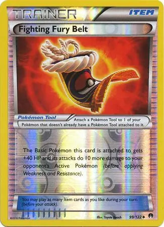 Fighting Fury Belt 99/122 (XY - BREAKpoint)  - Reverse Holofoil | Good Games Adelaide SA
