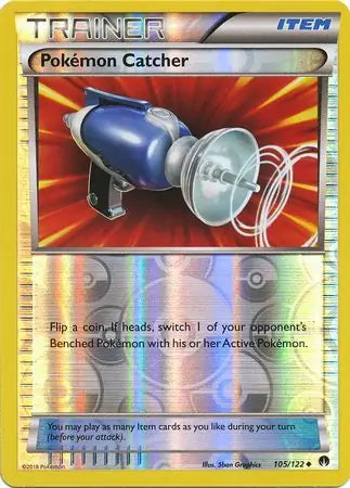 Pokemon Catcher 105/122 (XY - BREAKpoint)  - Reverse Holofoil | Good Games Adelaide SA