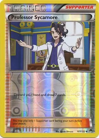 Professor Sycamore 107/122 (XY - BREAKpoint)  - Reverse Holofoil | Good Games Adelaide SA