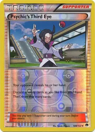 Psychic's Third Eye 108/122 (XY - BREAKpoint)  - Reverse Holofoil | Good Games Adelaide SA