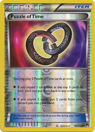 Puzzle of Time 109/122 (XY - BREAKpoint)  - Reverse Holofoil | Good Games Adelaide SA