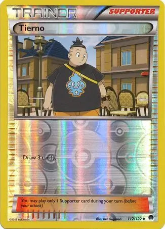 Tierno 112/122 (XY - BREAKpoint)  - Reverse Holofoil | Good Games Adelaide SA
