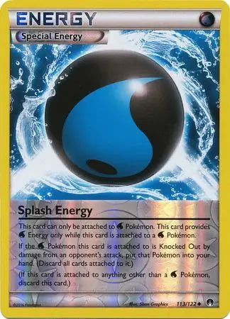 Splash Energy 113/122 (XY - BREAKpoint)  - Reverse Holofoil | Good Games Adelaide SA