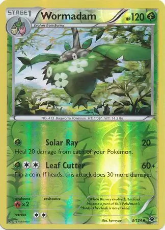 Wormadam 3/124 (XY - Fates Collide)  - Reverse Holofoil | Good Games Adelaide SA