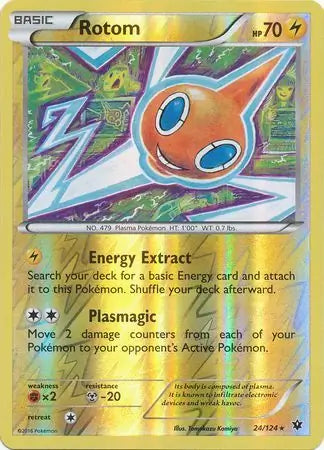 Rotom 24/124 (XY - Fates Collide)  - Reverse Holofoil | Good Games Adelaide SA