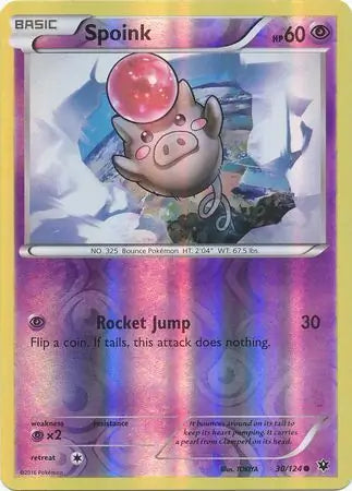 Spoink 30/124 (XY - Fates Collide)  - Reverse Holofoil | Good Games Adelaide SA