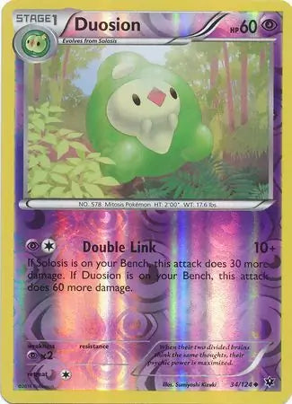 Duosion 34/124 (XY - Fates Collide)  - Reverse Holofoil | Good Games Adelaide SA