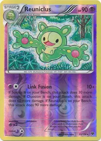 Reuniclus 35/124 (XY - Fates Collide)  - Reverse Holofoil | Good Games Adelaide SA