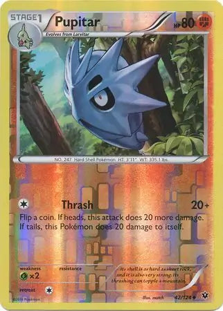 Pupitar 42/124 (XY - Fates Collide)  - Reverse Holofoil | Good Games Adelaide SA