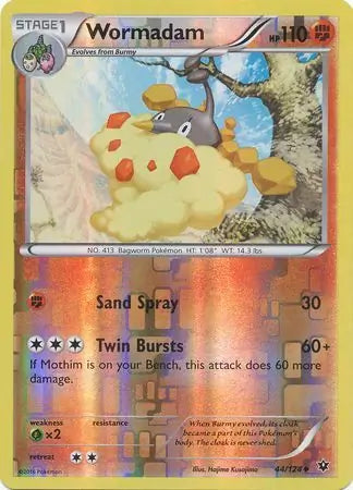 Wormadam 44/124 (XY - Fates Collide)  - Reverse Holofoil | Good Games Adelaide SA