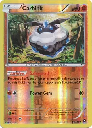 Carbink 50/124 (XY - Fates Collide)  - Reverse Holofoil | Good Games Adelaide SA