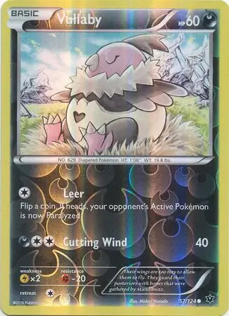 Vullaby 57/124 (XY - Fates Collide)  - Reverse Holofoil | Good Games Adelaide SA