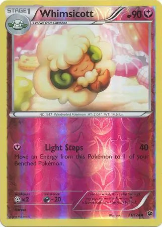 Whimsicott 71/124 (XY - Fates Collide)  - Reverse Holofoil | Good Games Adelaide SA