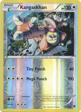 Kangaskhan 75/124 (XY - Fates Collide)  - Reverse Holofoil | Good Games Adelaide SA