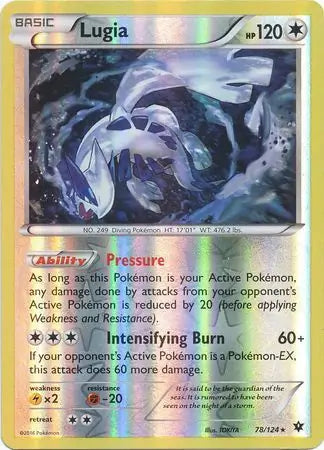 Lugia 78/124 (XY - Fates Collide)  - Reverse Holofoil | Good Games Adelaide SA