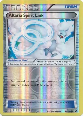 Altaria Spirit Link 91/124 (XY - Fates Collide)  - Reverse Holofoil | Good Games Adelaide SA