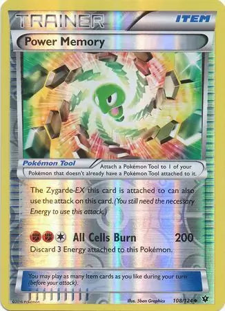 Power Memory 108/124 (XY - Fates Collide)  - Reverse Holofoil | Good Games Adelaide SA