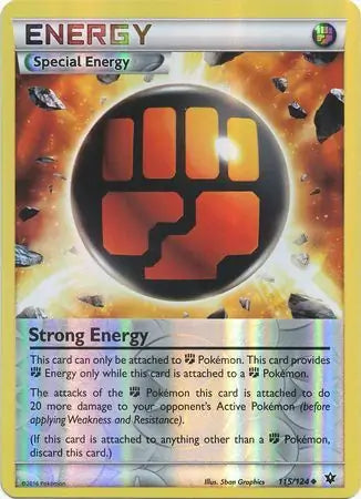 Strong Energy 115/124 (XY - Fates Collide)  - Reverse Holofoil | Good Games Adelaide SA