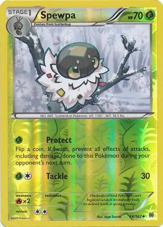 Spewpa 14/162 (XY - BREAKthrough)  - Reverse Holofoil | Good Games Adelaide SA