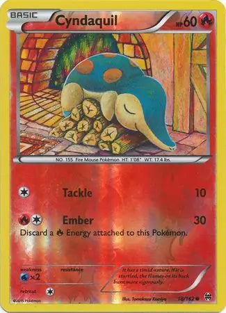 Cyndaquil 18/162 (XY - BREAKthrough)  - Reverse Holofoil | Good Games Adelaide SA