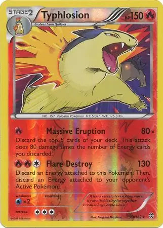 Typhlosion 20/162 (XY - BREAKthrough)  - Reverse Holofoil | Good Games Adelaide SA