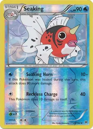 Seaking 28/162 (XY - BREAKthrough)  - Reverse Holofoil | Good Games Adelaide SA
