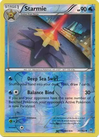 Starmie 30/162 (XY - BREAKthrough)  - Reverse Holofoil | Good Games Adelaide SA