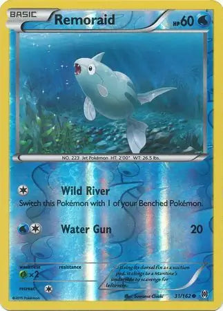 Remoraid 31/162 (XY - BREAKthrough)  - Reverse Holofoil | Good Games Adelaide SA