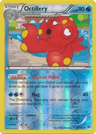 Octillery 33/162 (XY - BREAKthrough)  - Reverse Holofoil | Good Games Adelaide SA