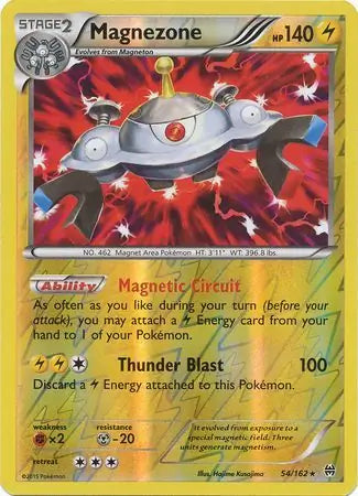 Magnezone 54/162 (XY - BREAKthrough)  - Reverse Holofoil | Good Games Adelaide SA