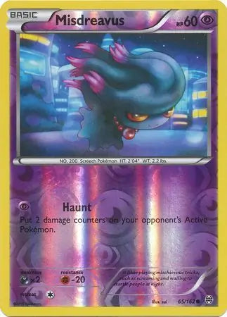 Misdreavus 65/162 (XY - BREAKthrough)  - Reverse Holofoil | Good Games Adelaide SA