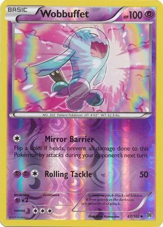 Wobbuffet 67/162 (XY - BREAKthrough)  - Reverse Holofoil | Good Games Adelaide SA