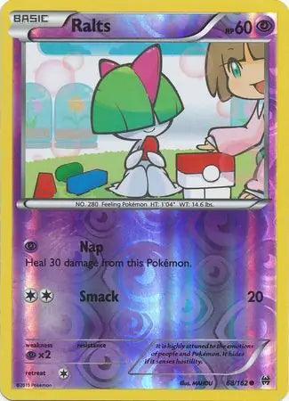 Ralts 68 68/162 (XY - BREAKthrough)  - Reverse Holofoil | Good Games Adelaide SA