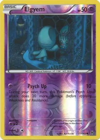 Elgyem 73/162 (XY - BREAKthrough)  - Reverse Holofoil | Good Games Adelaide SA