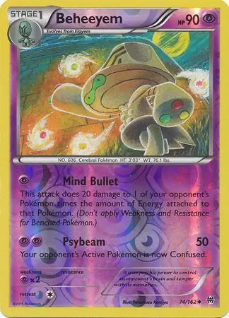 Beheeyem 74/162 (XY - BREAKthrough)  - Reverse Holofoil | Good Games Adelaide SA