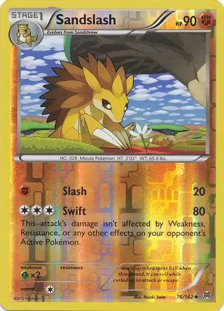 Sandslash 76/162 (XY - BREAKthrough)  - Reverse Holofoil | Good Games Adelaide SA
