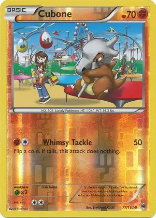 Cubone 77/162 (XY - BREAKthrough)  - Reverse Holofoil | Good Games Adelaide SA