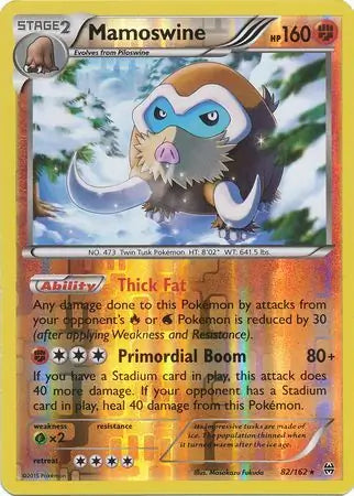 Mamoswine 82/162 (XY - BREAKthrough)  - Reverse Holofoil | Good Games Adelaide SA