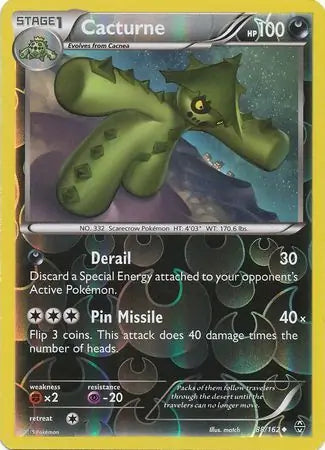 Cacturne 88/162 (XY - BREAKthrough)  - Reverse Holofoil | Good Games Adelaide SA