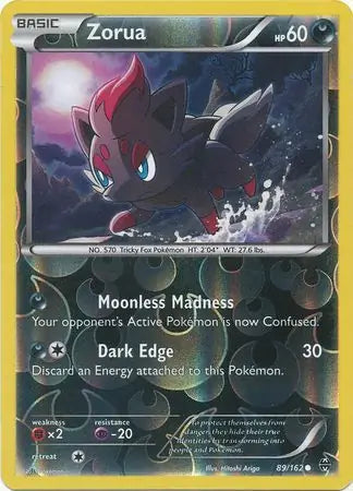 Zorua 89/162 (XY - BREAKthrough)  - Reverse Holofoil | Good Games Adelaide SA