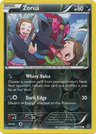 Zorua 90/162 (XY - BREAKthrough)  - Reverse Holofoil | Good Games Adelaide SA